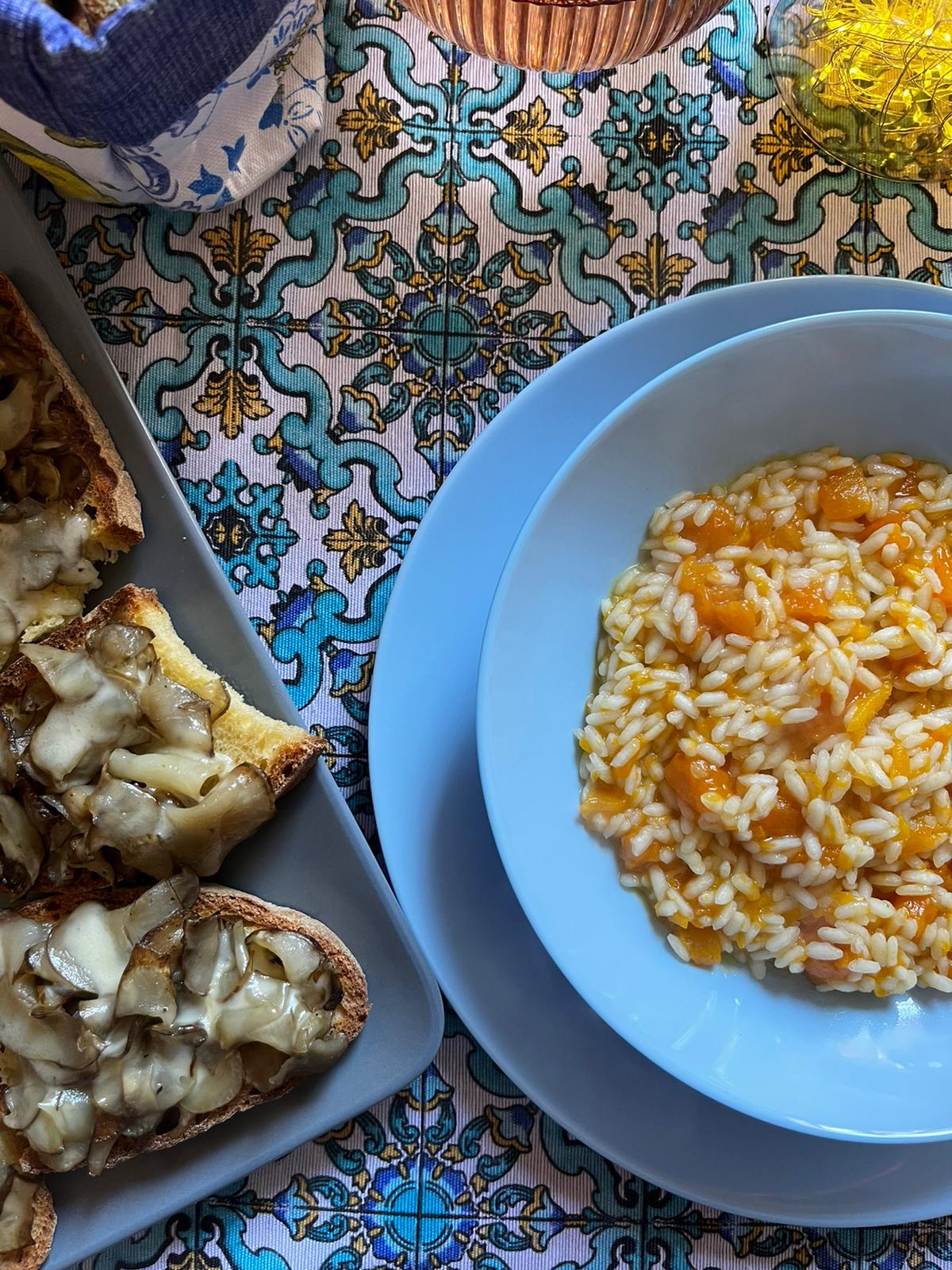 RISOTTO ALLA ZUCCA di NON PARLARE CON LA BOCCA PIENA